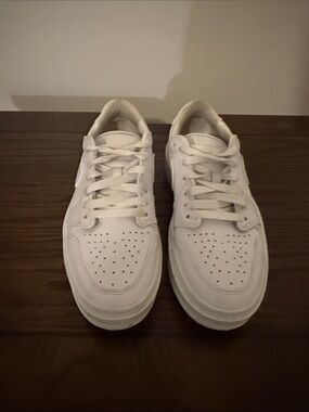 Nike Men's All-White Low-Top Sneakers